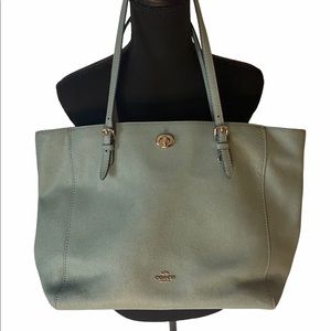 Vintage Light blue Coach shoulder bag